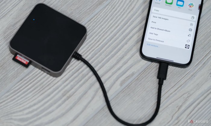 External phone storage