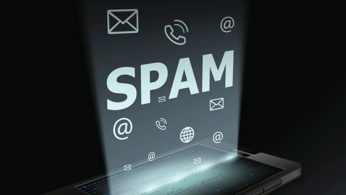Spam mobile Spam mobile